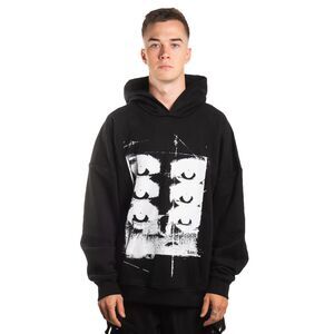 BANX Clothing “SIX YEARS OF THE VISION” Oversized Hoodie White /  Black